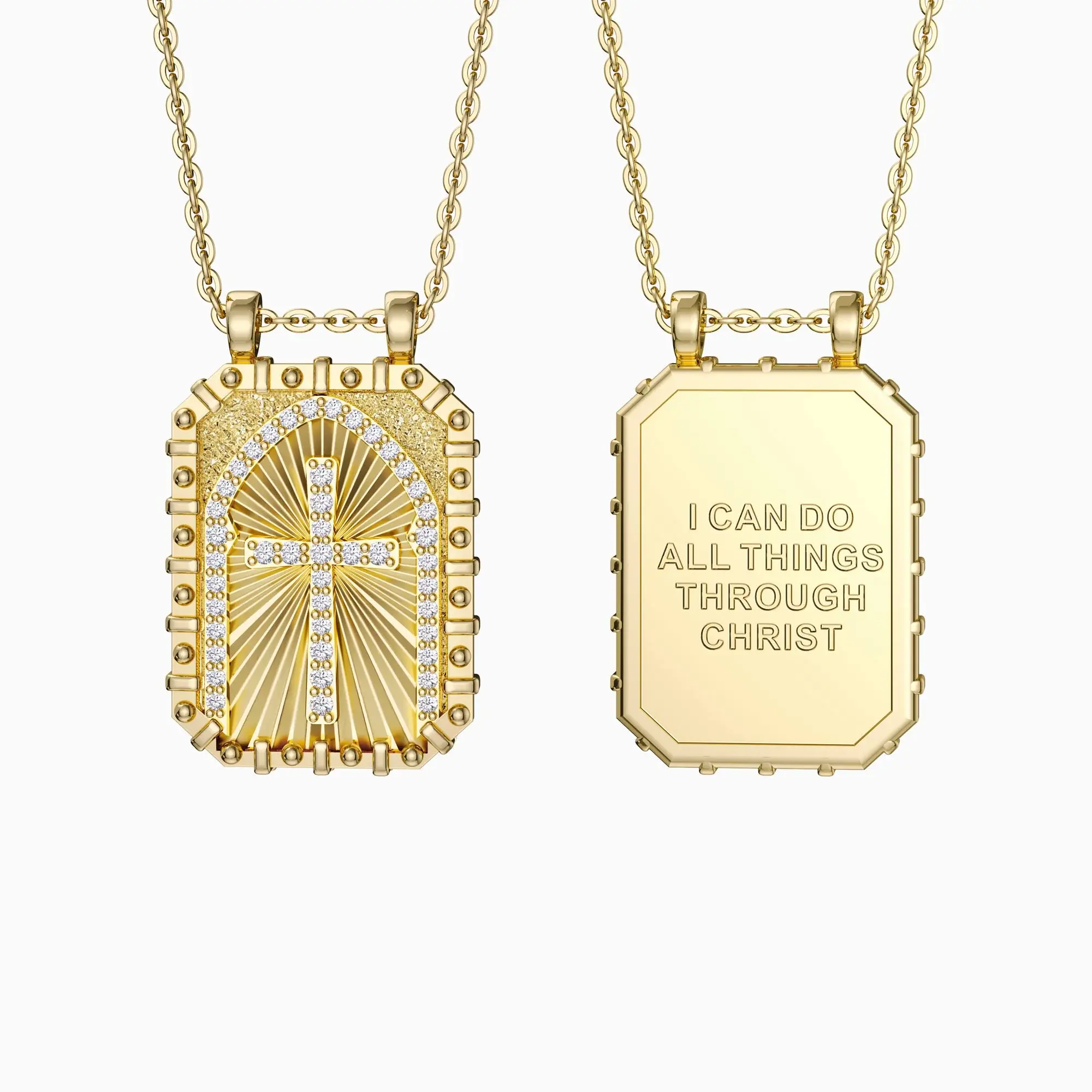Croix Gothique Élégante